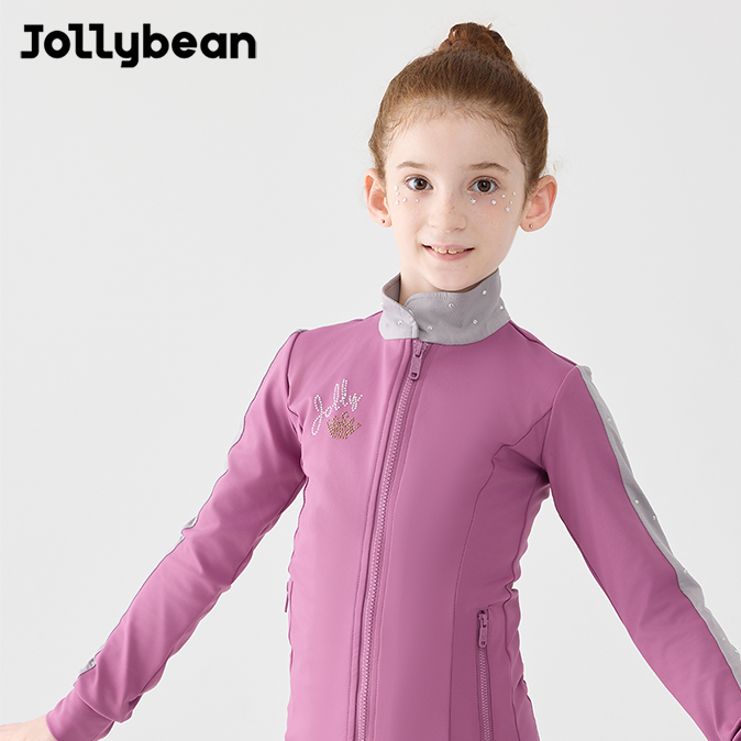 Jollybean Princess Glide Hot Diamond Figure Skating Jacket