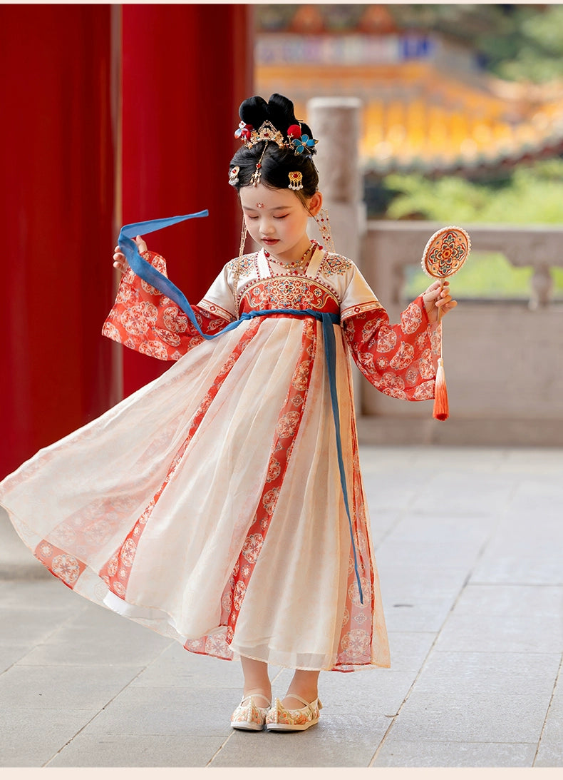 MengHu Girls' Hanfu Confucian Dress ---Wanwan--- Chinese New Year