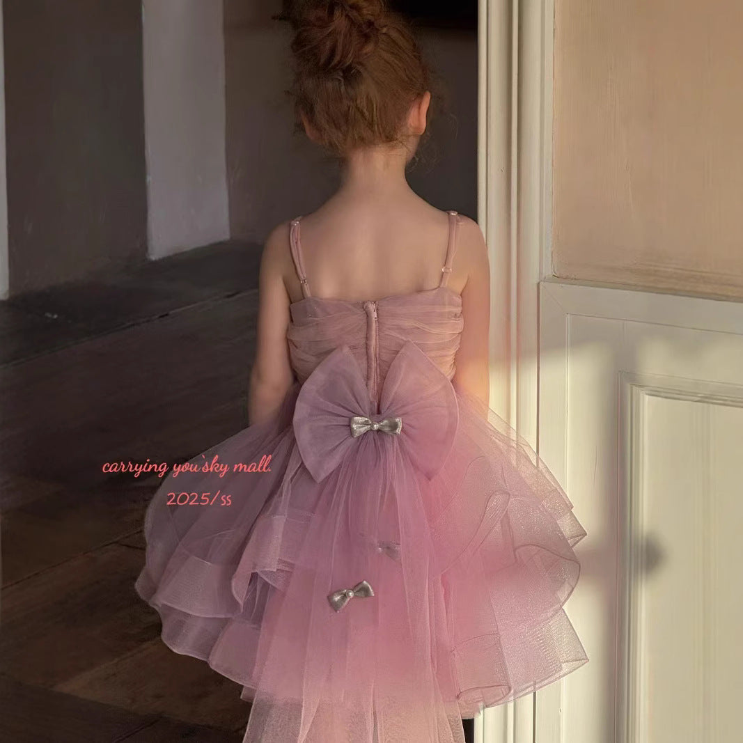 CYSM Blush Dream Ruffled Tulle Dress (110-150/4y-12y)