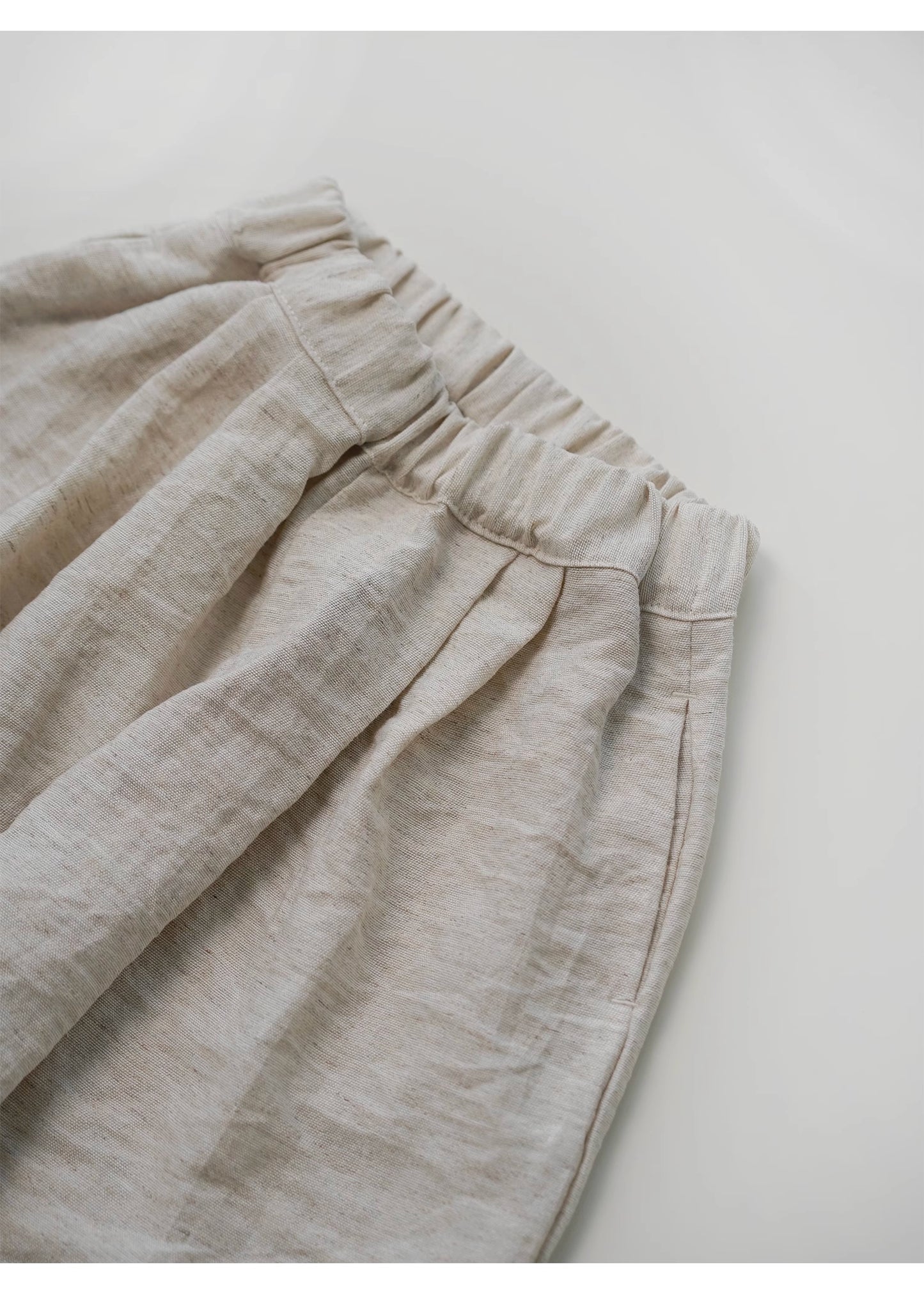 Mana Kids Natural Breeze Linen Trousers