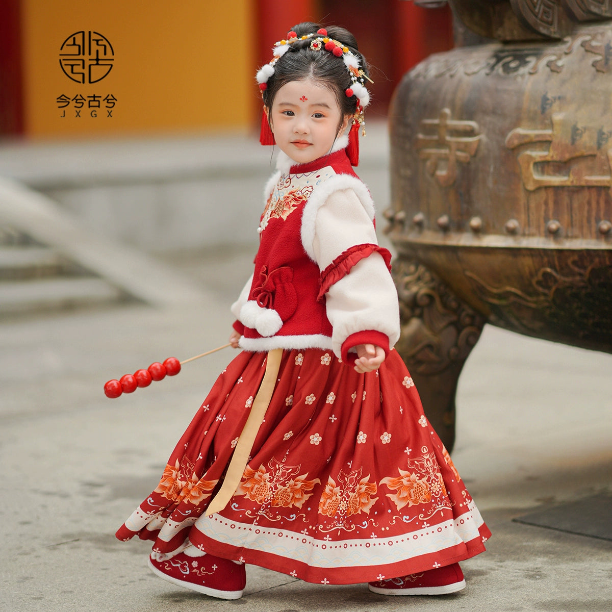 JXGX Chinese New Year Girl Set---Keying