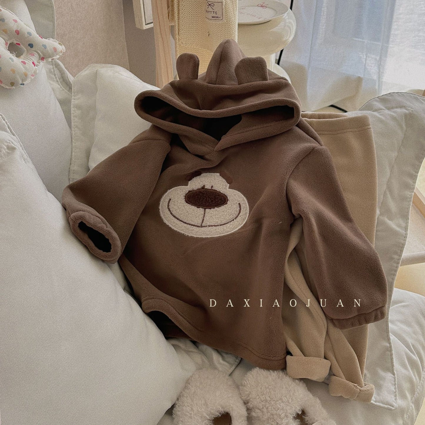 DXJ Whimsy Warmth: Kids' Hoodie Set Collection