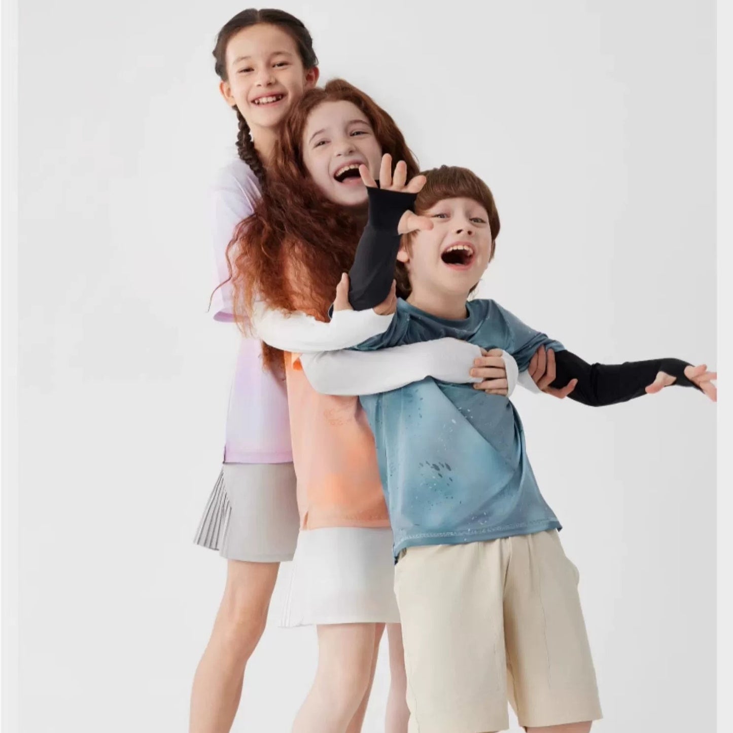 Jollybean Kids GlowMotion Tie-Dye Layered Tee (120-170/ 5y-Adult)