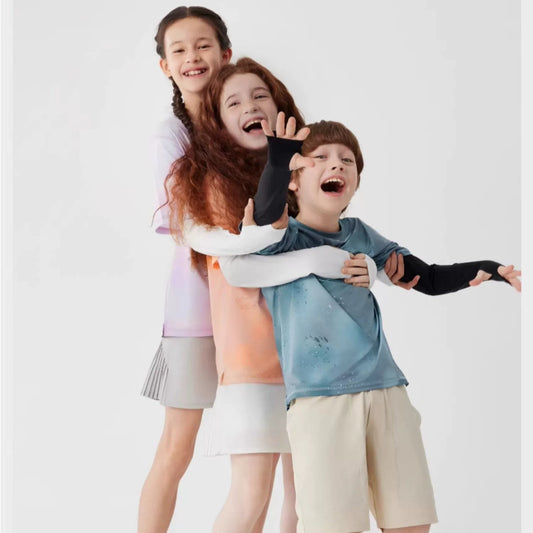 Jollybean Kids GlowMotion Tie-Dye Layered Tee (120-170/ 5y-Adult)