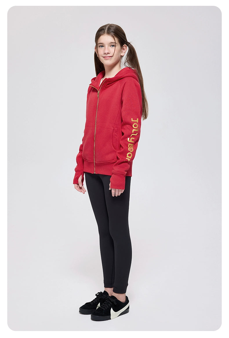 Jollybean Girls Chinese New Year's Fleece Slim Sweatshirt