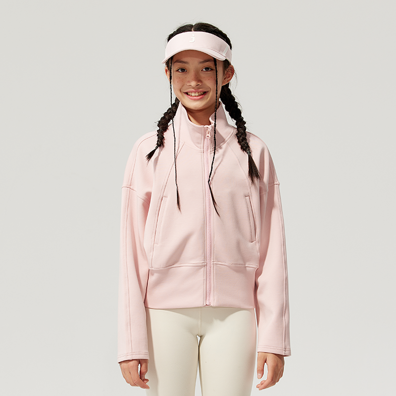 Jollybean Girls CloudFlex Zip-Up Batwing Jacket (120-170/ 5y-Adult)