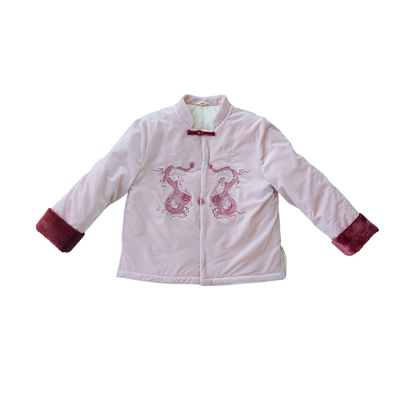 MaNa Kids Imperial Dragon Velvet Jacket