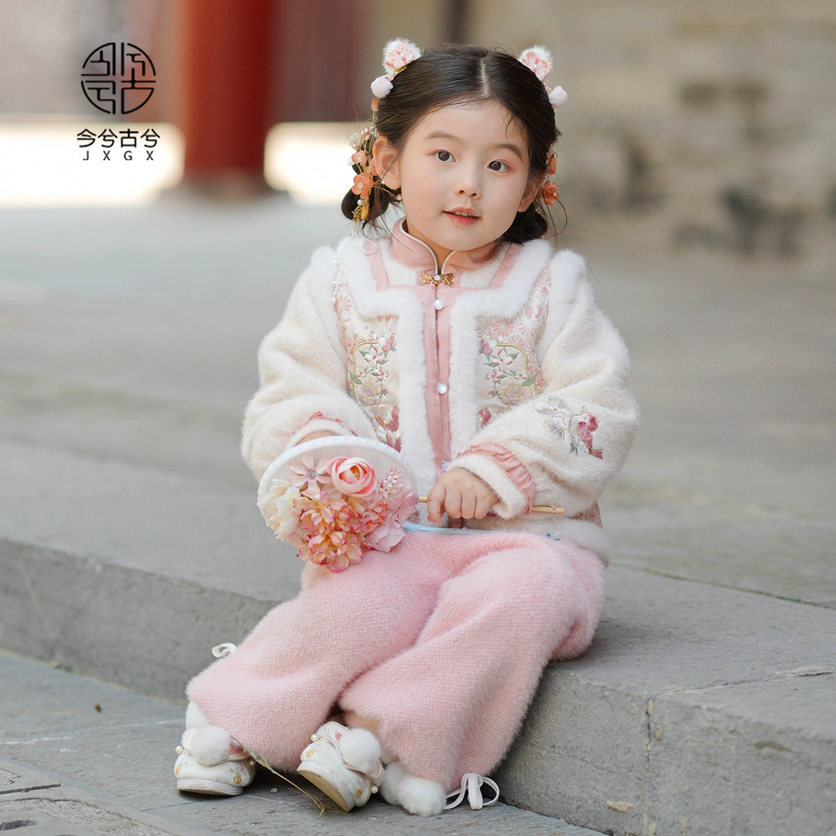 JXGX Chinese New Year Girl Set ---Wentang