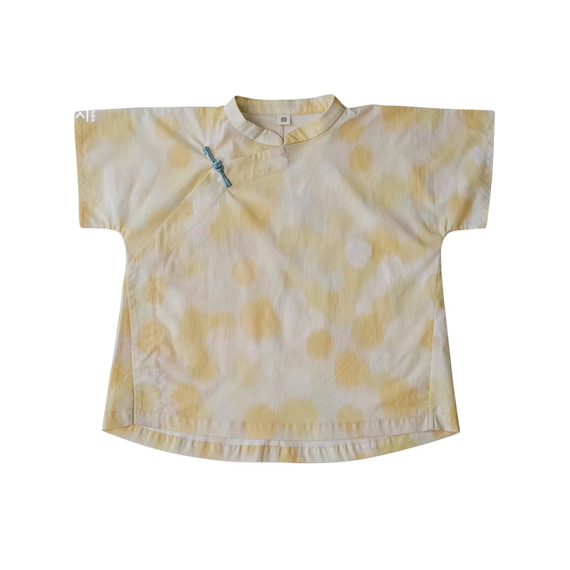 MaNa Cotton Yellow Dot Top t-shirt