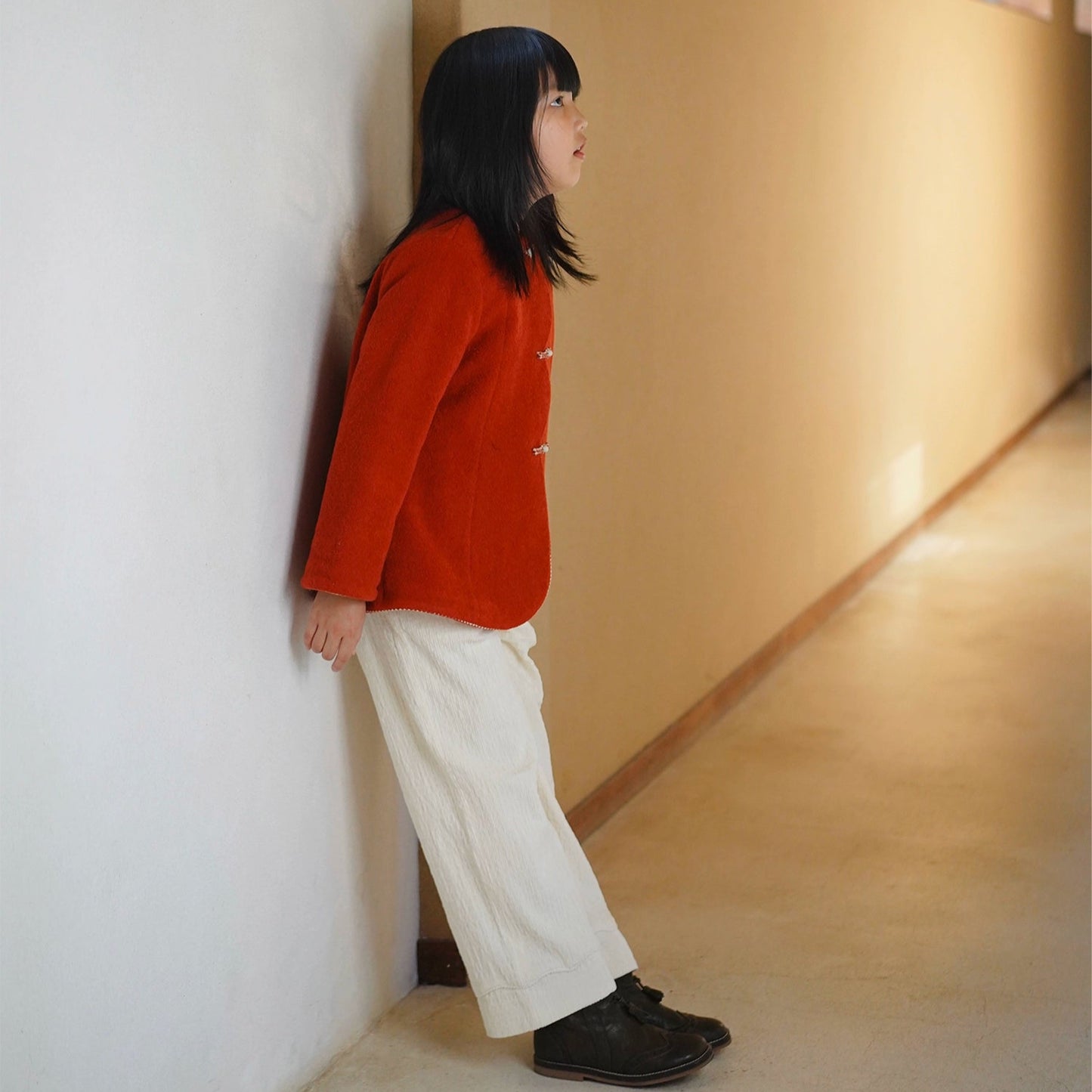 Pantalon en velours côtelé de coton pour enfants MaNa pour le Nouvel An chinois