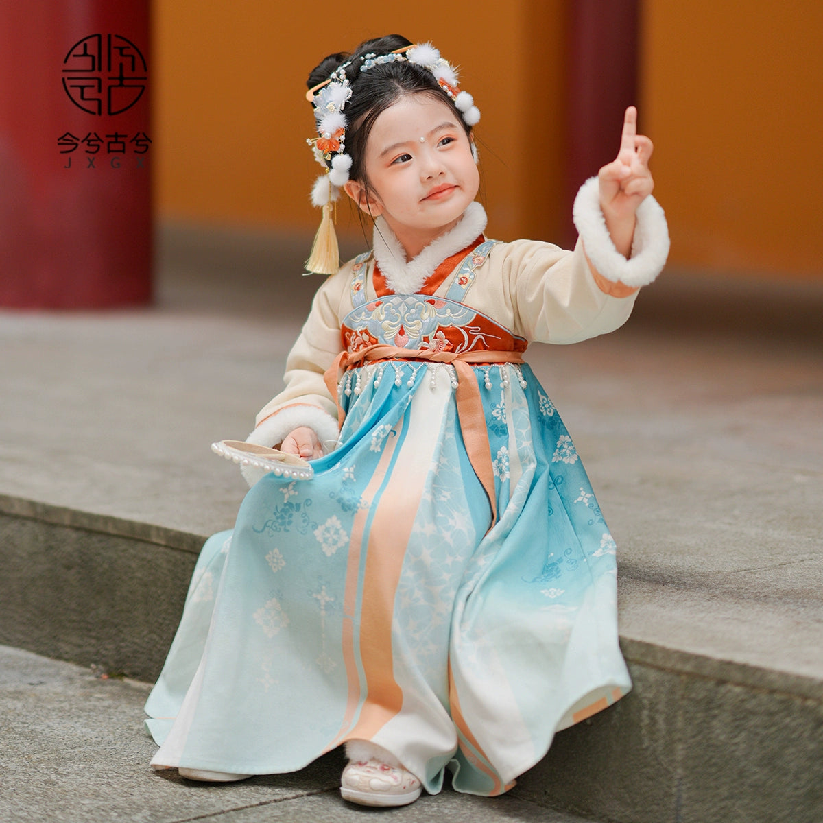 JXGX Chinese New Year Girl Set ---Qiongni