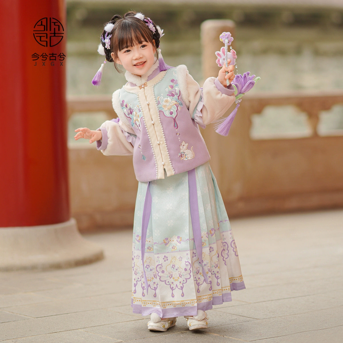 JXGX Chinese New Year Girl Set ——Zilan