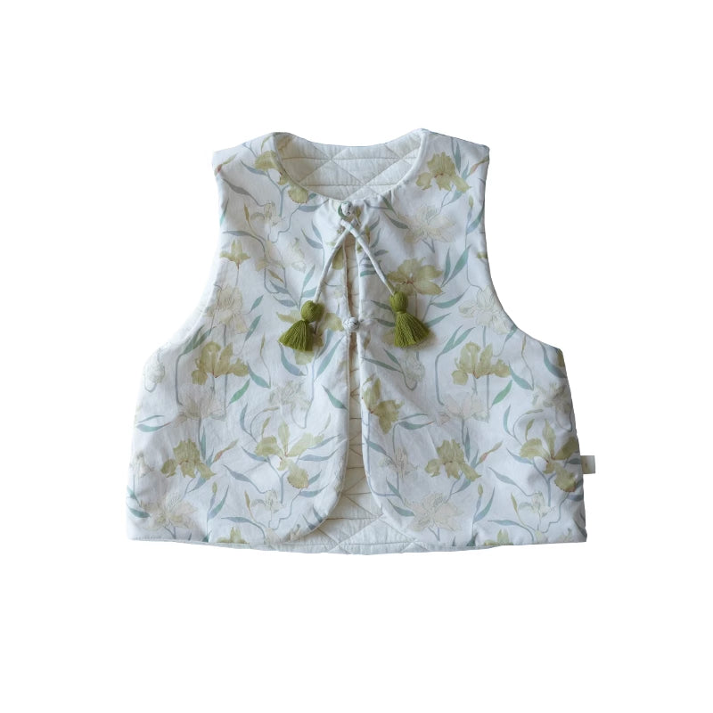 Mana Light Cotton Iris Down Vest