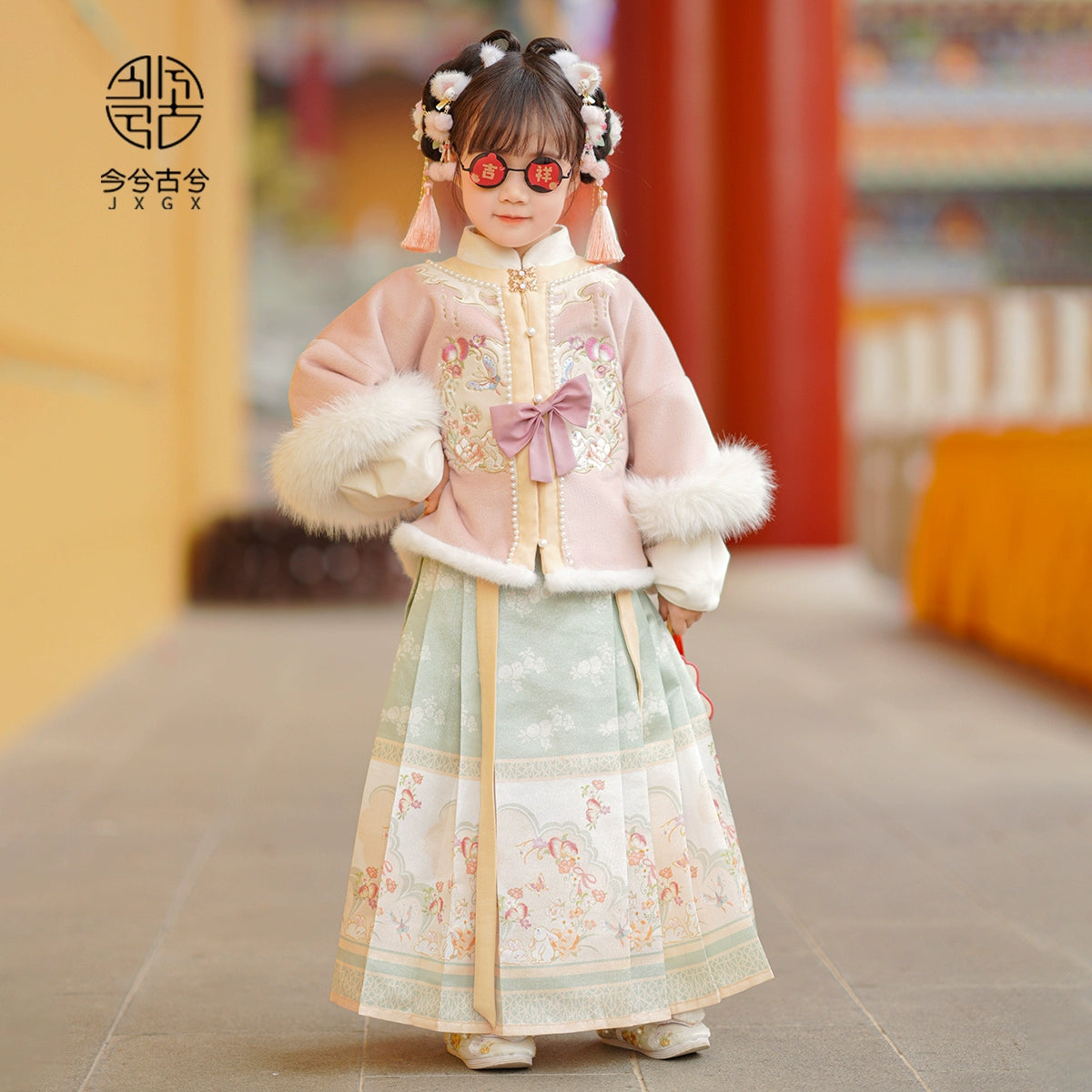 JXGX Chinese New Year Girl Set ---Xinlin