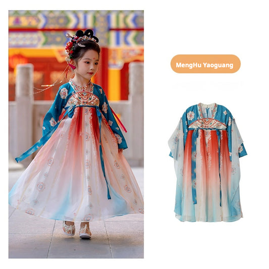 Robe confucéenne Hanfu pour filles MengHu --- Yaoguang --- Nouvel An chinois