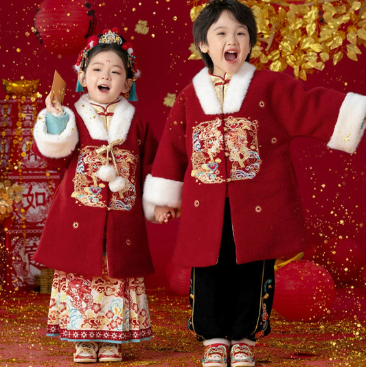 Menghu Kids’ Chinese New Year's Outfit ---Xianglin