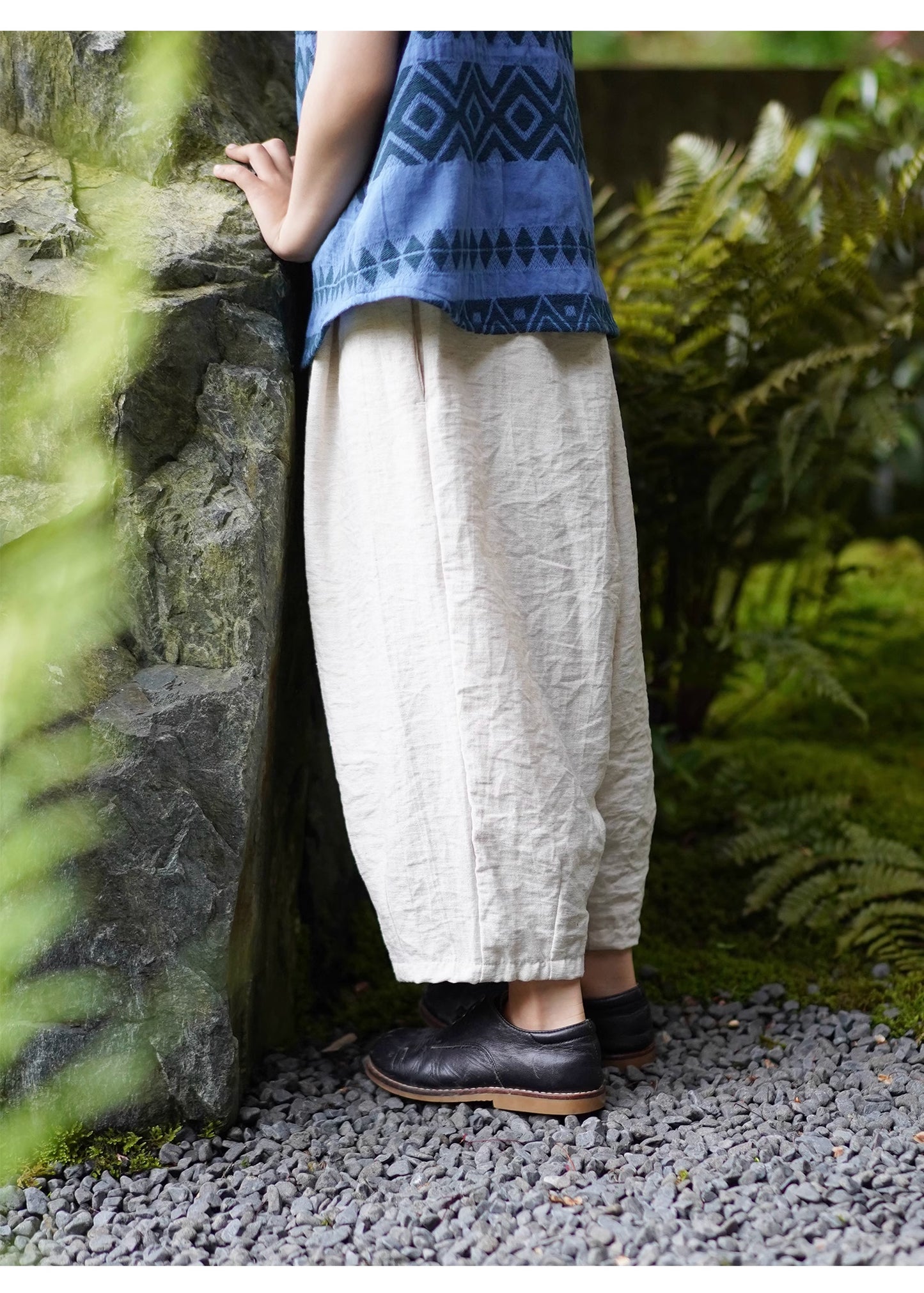 Mana Kids Natural Breeze Linen Trousers