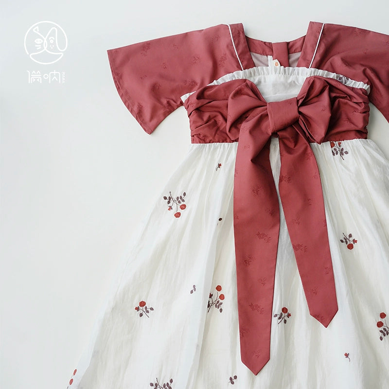 MaNa Rosette Rhapsody Girls' Dress