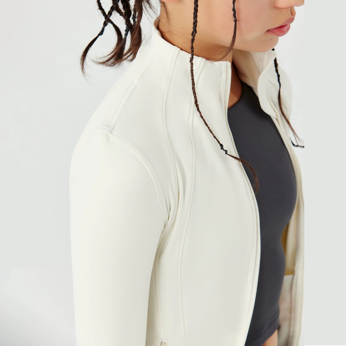 Jollybean Girls SculptZip Performance Slim Jacket (110-170/ 4y-Adult)