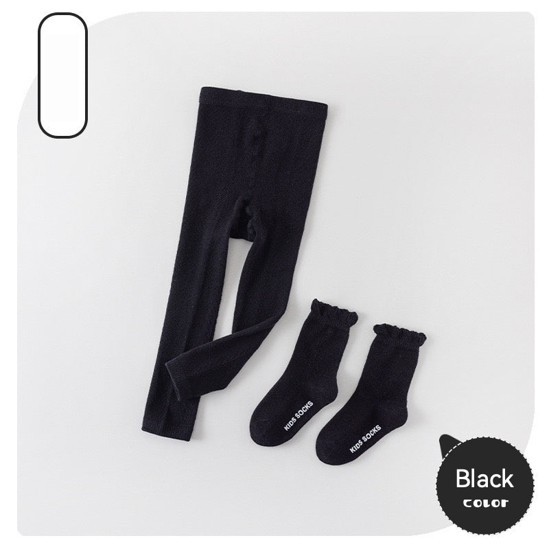 Kids Summer Anti-slip Socks & Tights Combination