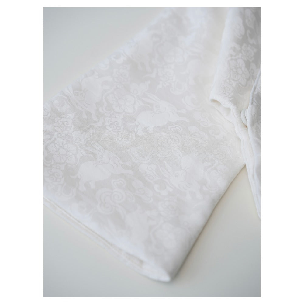 Chemise jacquard à manches oversize unisexe MaNa