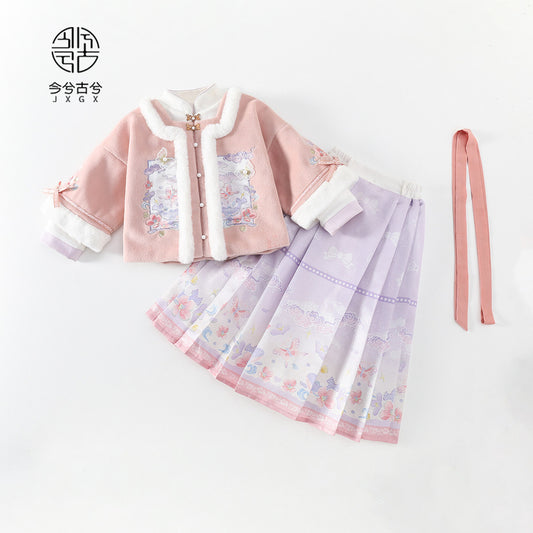 JXGX Chinese New Year Girl Set ---YunPan