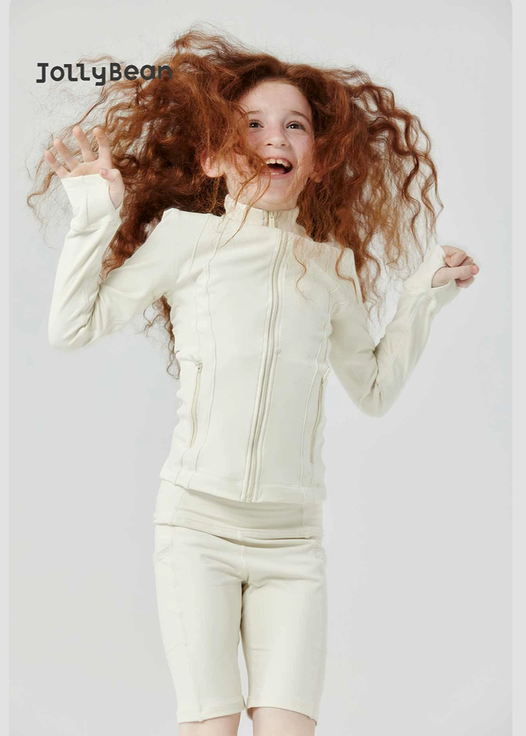 Jollybean Girls SculptZip Performance Slim Jacket (110-170/ 4y-Adult)