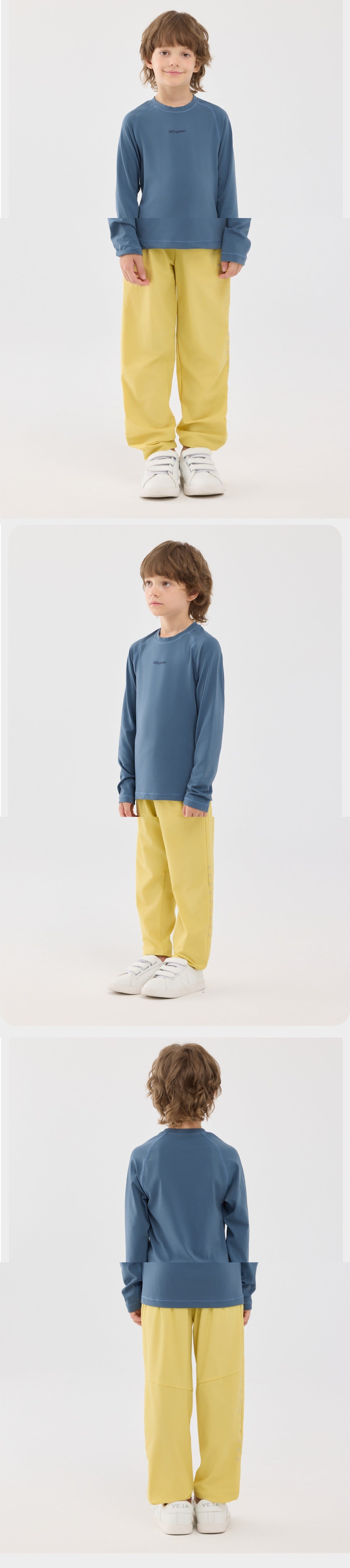 Jollybean Dofit DynaFlex Boys' Long-Sleeve Performance Tee （120-170/5y-Adult）