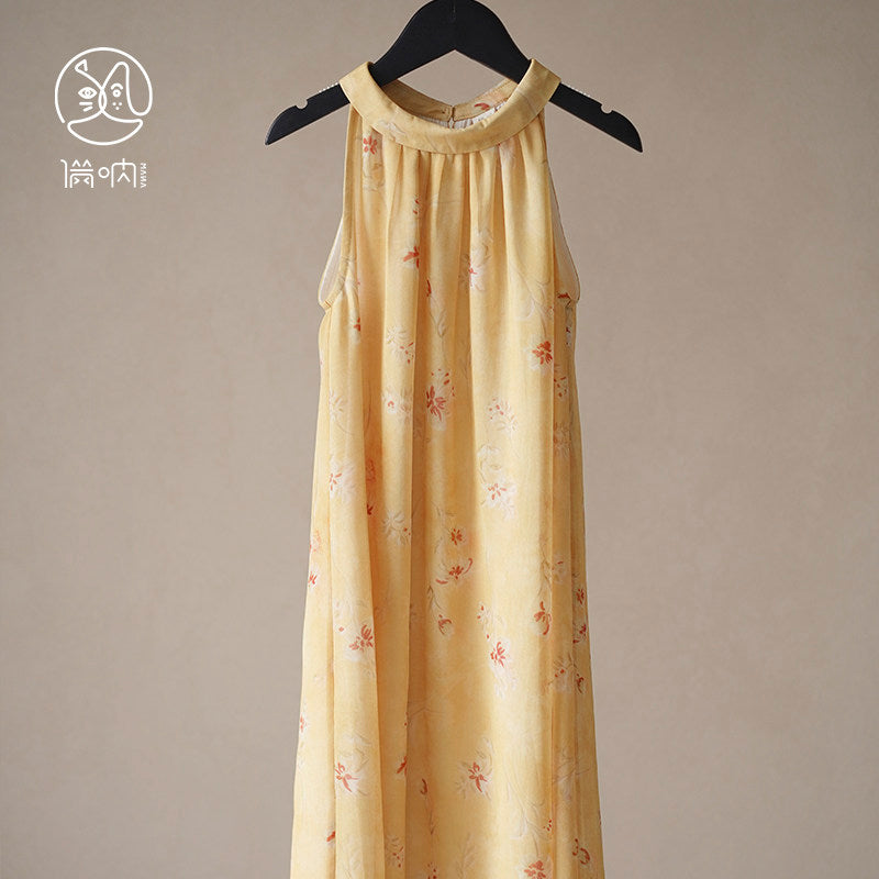Mana Girls' Buttercup Breeze Floral Dress