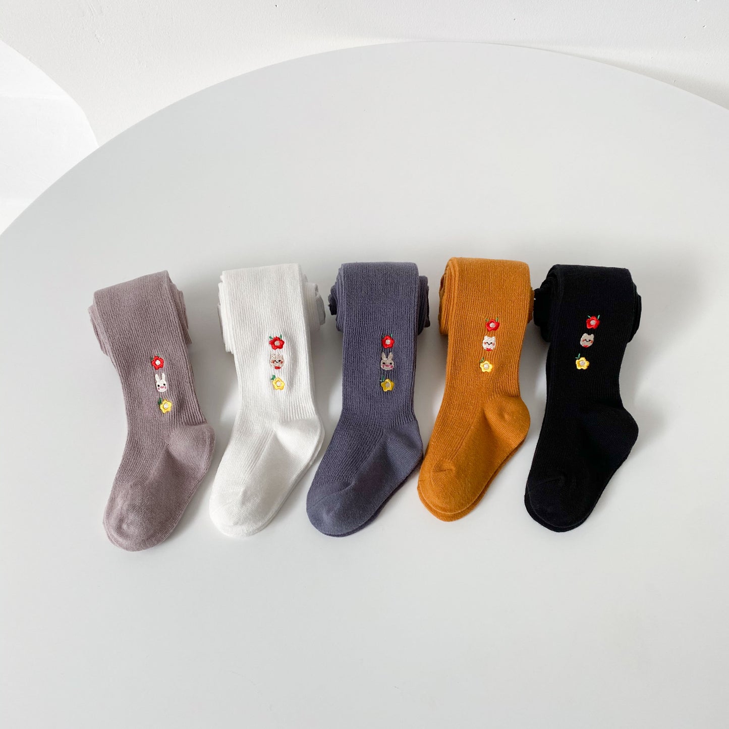 Collants animaux et fleurs pour tout-petits/enfants