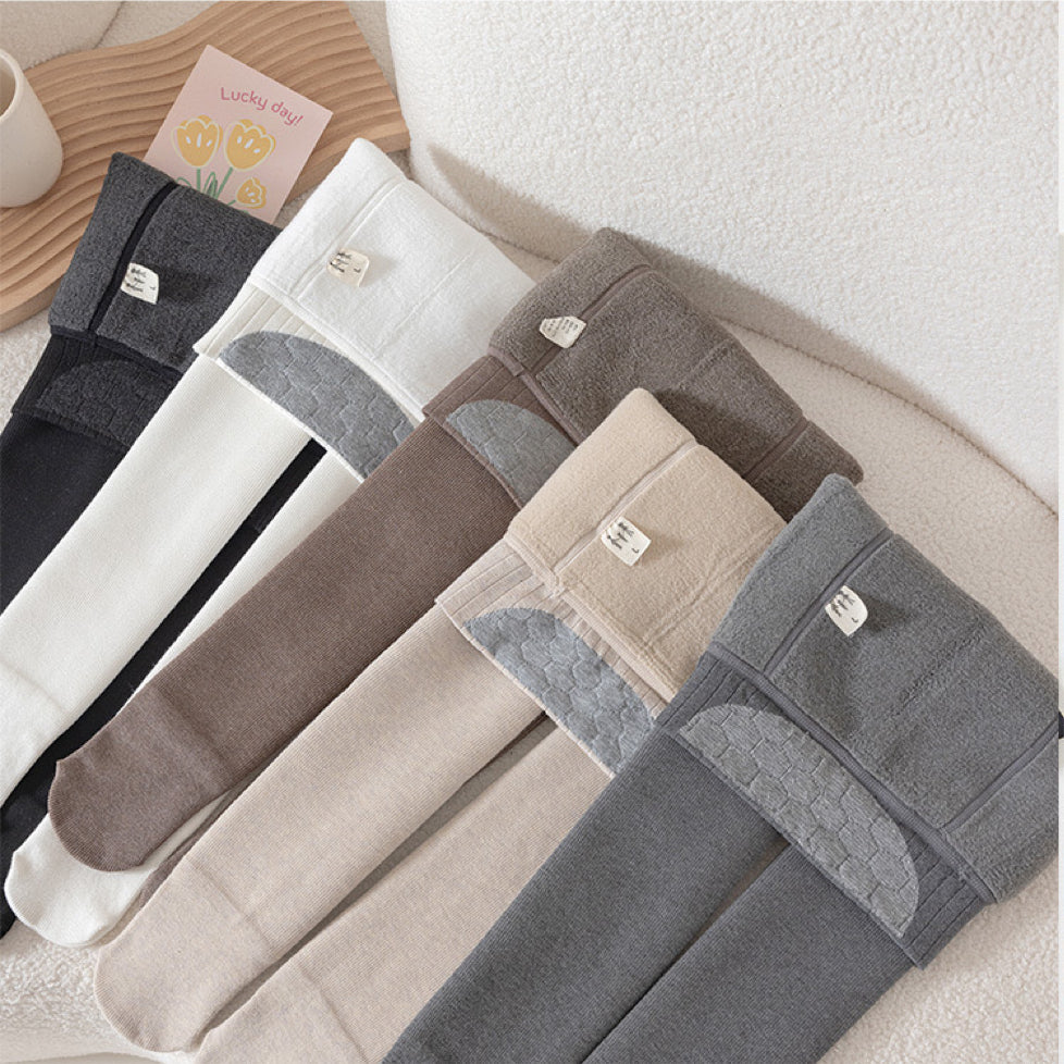 2023 W Toddler/Kids Heavy Fleece Tights with Socks - C2C Kids