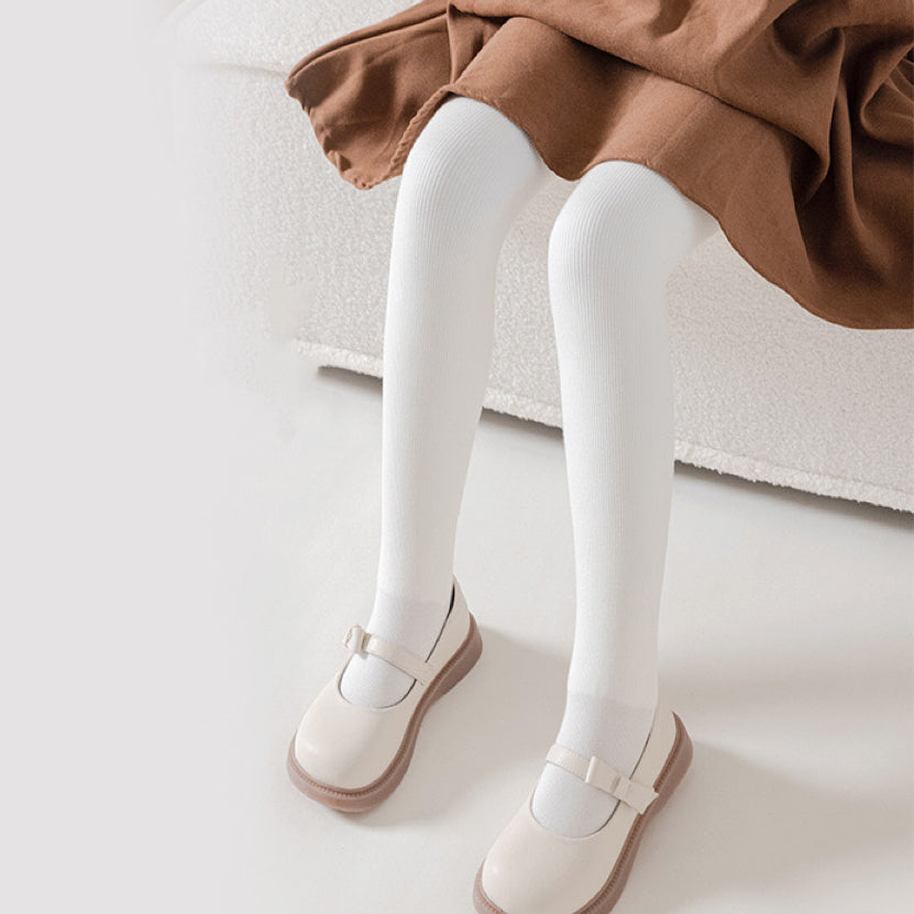 2023 W Collants en polaire épaisse avec chaussettes pour tout-petits/enfants